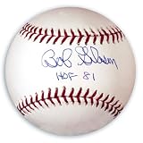 Bob Gibson Autographed Baseball with HOF Inscription