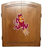 Arizona State Sun Devils Dartboard Dart Board & Case