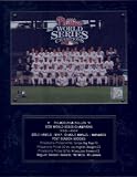 2008 Philadelphia Phillies World Series 12 X 15 Team Plaque