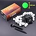 LEVIITEC Solar Party String Lights, 50 LED Outdoor Decorative Lights Fairy Ball with Light Sensor for Holiday, Patio, Lawn & Garden Decorations 22.3ft 8 Modes Waterproof Multicolor