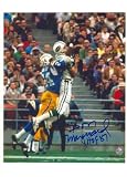 Don Maynard Signed Jets 8x10 Inscribed HOF 87