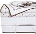 Pinzon 100% Combed Cotton 200TC Percale Hotel Stitching Crib Set, Chocolate with Pink Dot