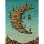 Sergey Tyukanov Moon Wooden Jigsaw Puzzle