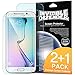 Galaxy S6 Edge Screen Protector - Invisible Defender [FULL COVERAGE][2 FRONT + 1 BACK Films / MAX HD CLARITY] High Definition (HD) Clear Perfect Touch Precision Film with Lifetime Warranty for Samsung Galaxy S 6 Edge