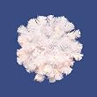 Set of 3 2' x 16" Crystal White Tree 35 Mu Lights Lights
