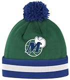 Dallas Mavericks Mitchell & Ness Jersey Stripe Cuffed Knit Hat