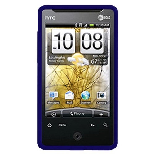 Amzer Silicone Skin Jelly Case for HTC Aria (Blue)