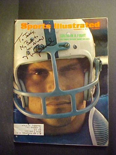 Norm Bulaich Baltimore Colts Autographed November 8, 1971 Sports Illustrated Magazine