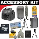 Deluxe DB ROTH Accessory Kit For The Canon VIXIA HV40, HV30, HV20, HG10 High Definition Camcorders