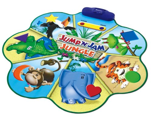 Learning Resources Jump 'n' Jam Jungle Talking Floor Mat