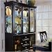 Kitchen & Housewares : American Drew 919-831 / 919-830 Camden Black China Cabinet