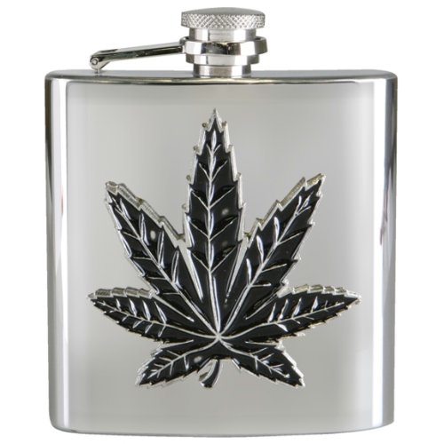 Cannabis Flask by Old Glory