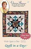 Quilt In A Day EB-1277 Eleanor Burns Pattern, Wish Upon A Star