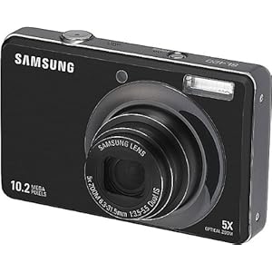Samsung SL420 10MP Digital Camera with 5x Dual Image Stabilized Zoom and 2.7 inch LCD (Black)
