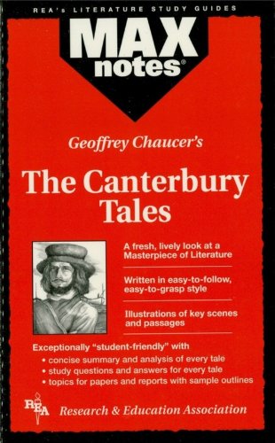 Canterbury Tales, The (MAXNotes Literature Guides), by Sarah Ray Voelker