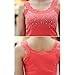 Ajetex Women's Rhinestone Racerback Cotton Tank Tops