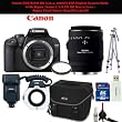 Canon Rebel XS Camera Body w/ Sigma 70mm F/2.8 EX DG Macro Lens + Sigma Flash Macro Ring EM-140 DG + Willoughby's Dental/Medical Accessory Package