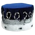 His Highness Crown - Dark Blue/ Silver
