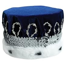 His Highness Crown - Dark Blue/ Silver