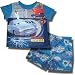 Disney Pixars "Cars" Finn McMissile 2 piece short sleeve pajamas for boys