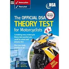 The Official DSA Theory Test for Motorcyclists CD-ROM (2011 edition)