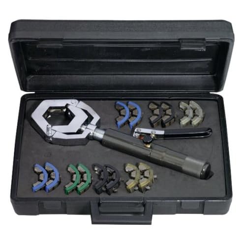 ^Mastercool (71500) HydraKrimp Black A/C Hose Crimper ForbIntrHein