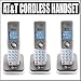 AT&T SL80108 DECT 6.0 Digital Cordless Expandable Phone 3-pack Bundle