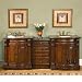 84.5" Double Sink Bathroom Furniture Vanity with Baltic Brown Granite Top 206 84.5" Double Sink Bathroom Furniture Vanity with Baltic Brown Granite Top 206