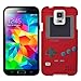 Samsung Galaxy S5 Old School Retro TREK™ Game Gear Red Firm Case