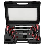 KS Tools 151.8150 Ergotorqueplus T-Griff-Kugelkopf-Innensechskant-Winkelstiftschl�ssel-Satz, 9-teilig, 2-12 mmvon "KS Tools"