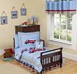 JoJo Designs 5-Piece Toddler Bedding Set - Frankie's Firetruck Boys Fire Engine Dalmation