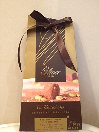 Delicious Les Bouchons Chocolate truffles with pistachios Gift Box Delicious Les Bouchons Chocolate truffles with pistachios Gift Box