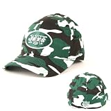 NFL New York Jets Flex Fit Team Color Camo Baseball Hat