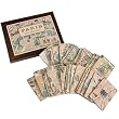Paris Map 24 piece set Cavallini Boxed Magnets Set