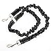 Homdox Pets Dog Leash Coupler Double Dog Walker Lead Elastic Two Dogs Leash Splitter (Dog Leash Coupler)