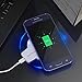 Wireless Charging Pad,DanForce[Ultra Slim] Qi Wireless Charger, Qi Wireless Charging Pad for Samsung Galaxy S7 S7 Edge, S6 S6 Edge/Edge Plus Note 5 -White.