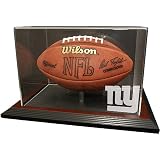 Caseworks New York Giants Mahogany Zenith Display Case