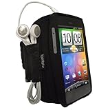 iGadgitz Black Water Resistant Neoprene Sports Gym Jogging Armband for HTC  ....