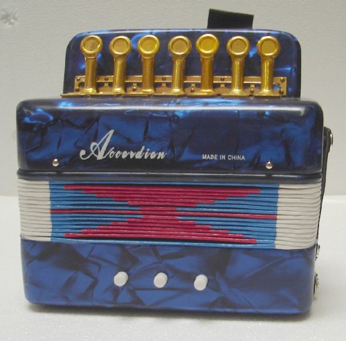Childrens Toyshop  Musical Instruments : Crystalcello AD102DBL 2 Bass Button Accordion