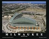 Milwaukee Brewers - Miller Park - 22x28 Aerial Photograph