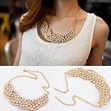 Bestpriceam Womens Metal Fashion Statement Bib Collar Necklace Collection-various Styles