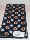 Vera Bradley Cloth Napkin Night Owl Black Blue