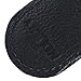 Aston Leather Single Pen Leather Holder Slip Case (Black)