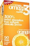 Coromega Omega-3 Supplement, Orange Flavor, Squeeze Packets, 90-Count Box