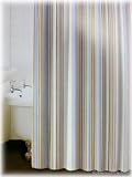 Beach Striped Bath Bathroom Fabric Shower Curtain