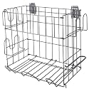 SCHULTE 7115-5070-50  Sports Rack and Basket, Granite Gray