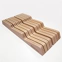 Wsthof 14-Slot In-Drawer Knife Organizer Tray, Oak