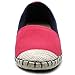 Ollio Women's Ballet Shoe Espadrille Canvas Flat