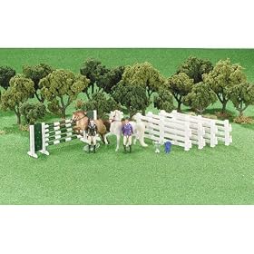 Breyer Jump Off Carole and Starlight Play Set by Breyer