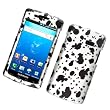 Samsung Captivate I897 (AT&T) Rubberized Snap On Protector Hard Case "Dalmatian" Design